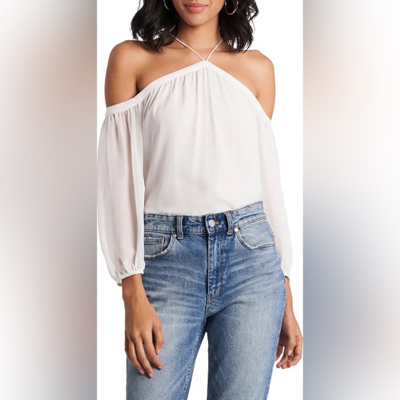 Nordstrom Tops - Nordstrom Chiffon Halter Blouse